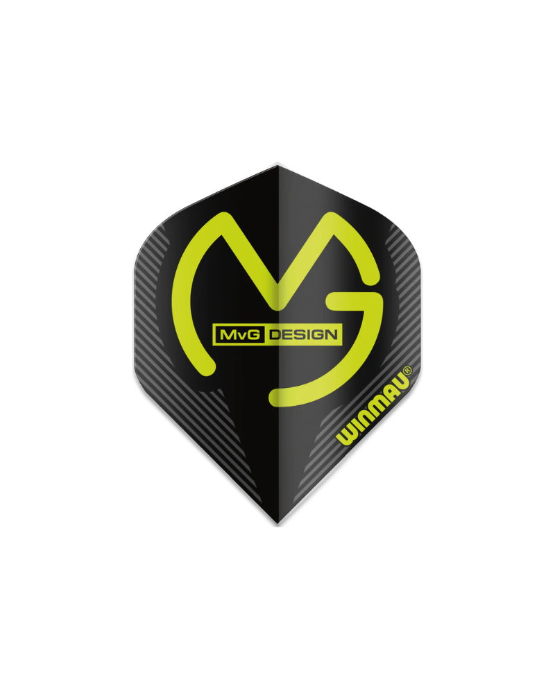 Winmau Mega Standard MvG Green & Black