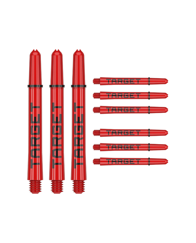 Target Pro Grip Tag Shafts Red - 3 Sets