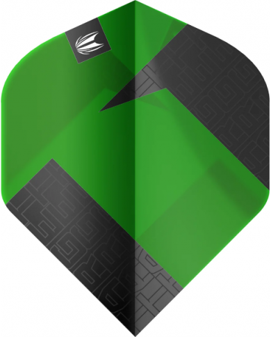 Target Tag Ten-X Flights Green - 3 Sets