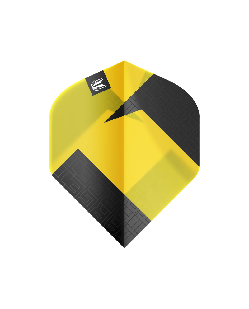 Target Tag Ten-X Flights Yellow - 3 Sets