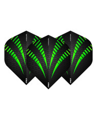 Red Dragon Hardcore Radical Standard Flights Green