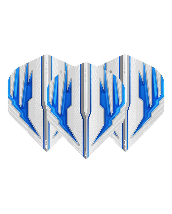 Red Dragon Hardcore Radical Standard Flights White/Blue