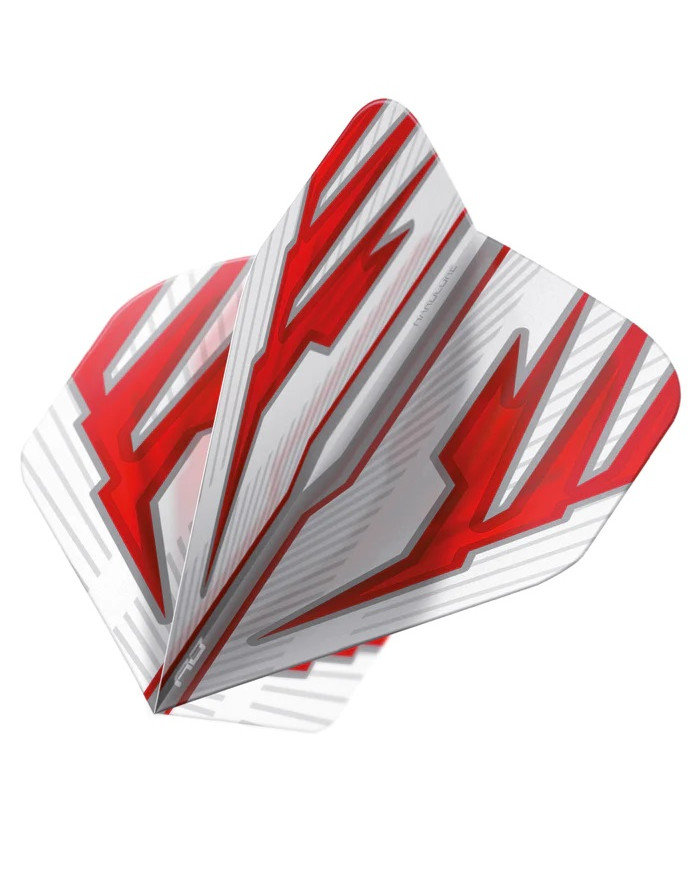 Red Dragon Hardcore Radical Standard Flights White/Red