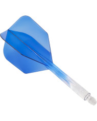 Condor AXE Gradient Dart Flights - Small Blue