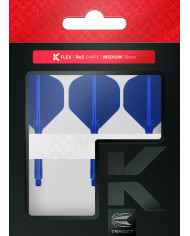 Target K-Flex Dart Flight System No2 - Blue