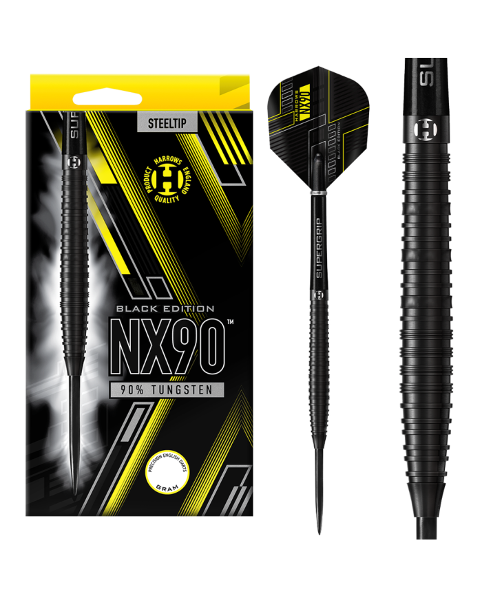 Harrows NX-90 Black Edition Darts