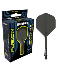 Winmau Fusion Integrated Flight System Black