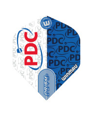 Winmau Prism Zeta PDC Flights - Blue & White
