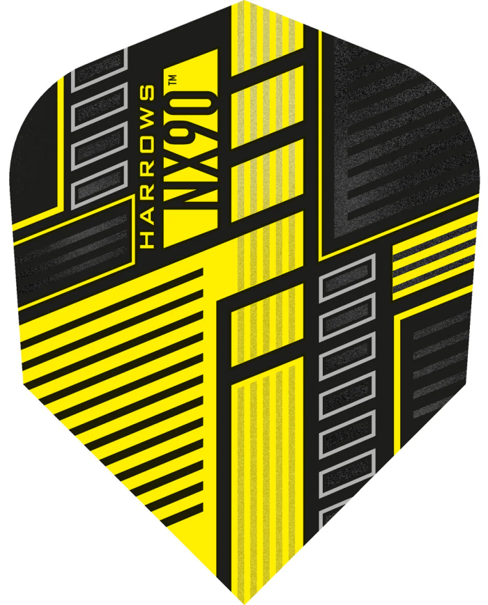 Harrows Prime NX-90 Flights No6 Yellow