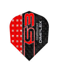 Harrows Dimplex S3 Flights Red