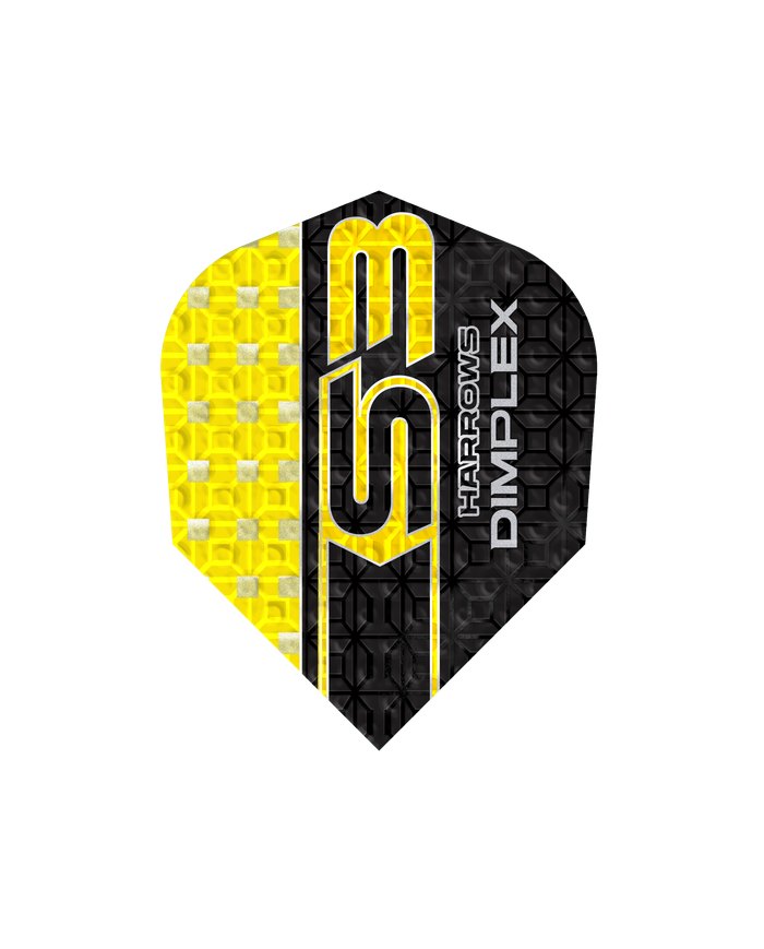 Harrows Dimplex S3 Flights Yellow