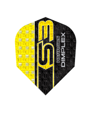 Harrows Dimplex S3 Flights Yellow