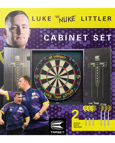 Target Luke "The Nuke" Littler Cabinet & Board Set