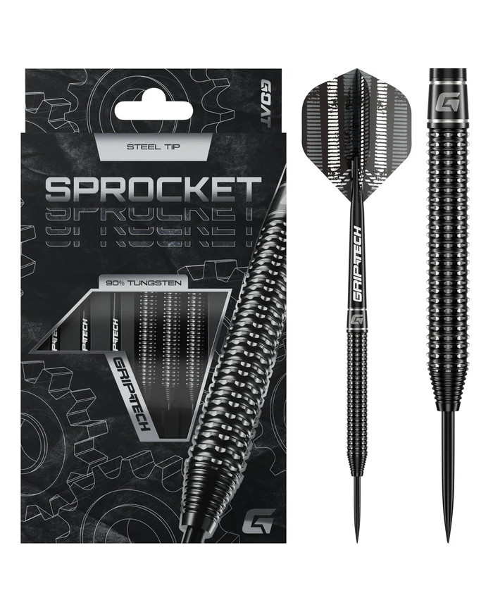 GOAT Sprocket Darts - Steel Tip - 90% Tungsten