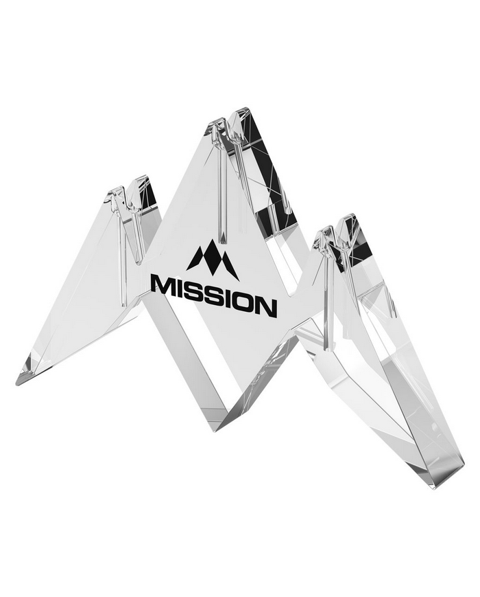 Mission Logo Acrylic 3 Dart Stand