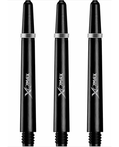 XQMax Polycarbonate Dart Shafts - Black