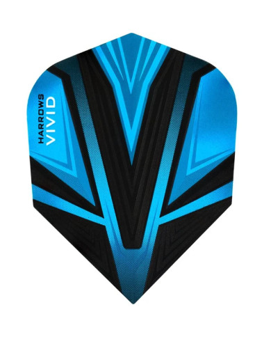 Harrows Vivid Blue Flights