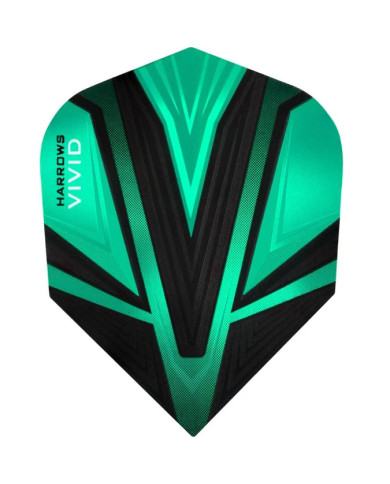 Harrows Vivid Jade Flights