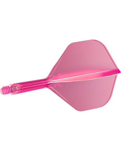 Target K-Flex Dart Flight System No.2 - Neon Pink