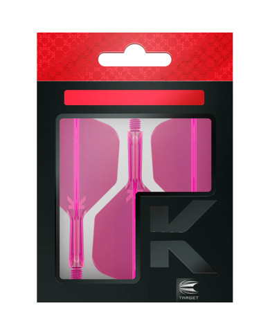 Target K-Flex Dart Flight System No.6 - Neon Pink