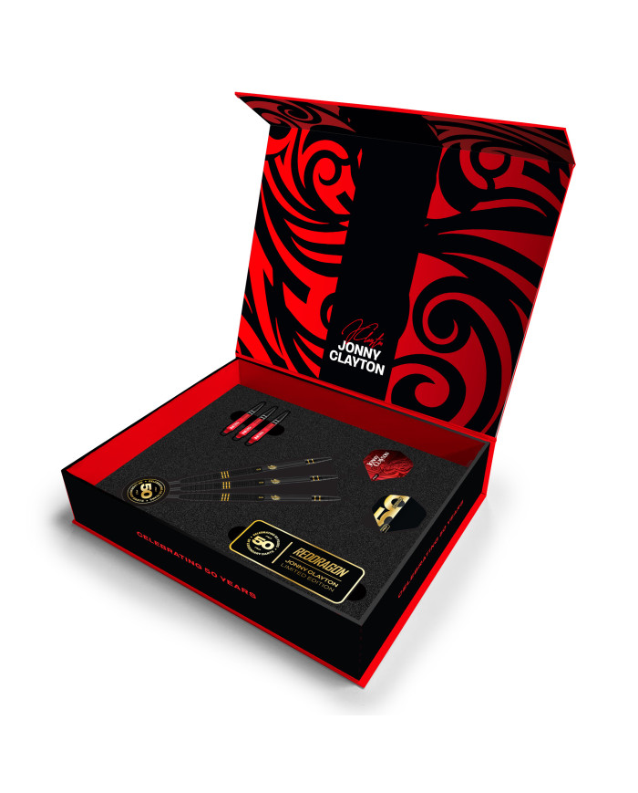 Red Dragon Jonny Clayton 50 Year Anniversary Darts