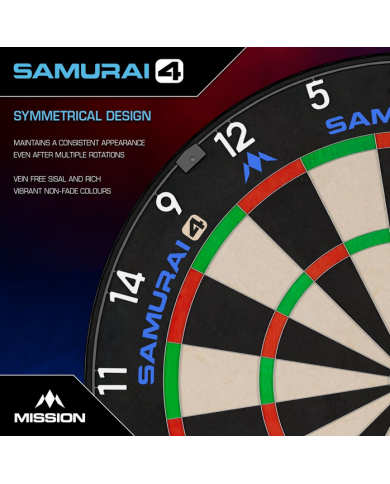 Mission Samurai 4 Dartboard
