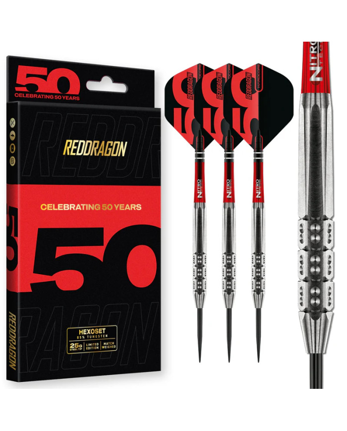 Red Dragon Hexoset 3 Darts - 25g