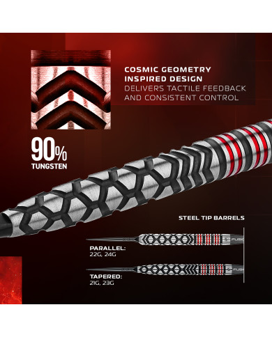 Winmau Fornax Parallel Barrel Darts