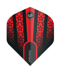 Winmau Red with Black Stars Prism Alpha Standard
