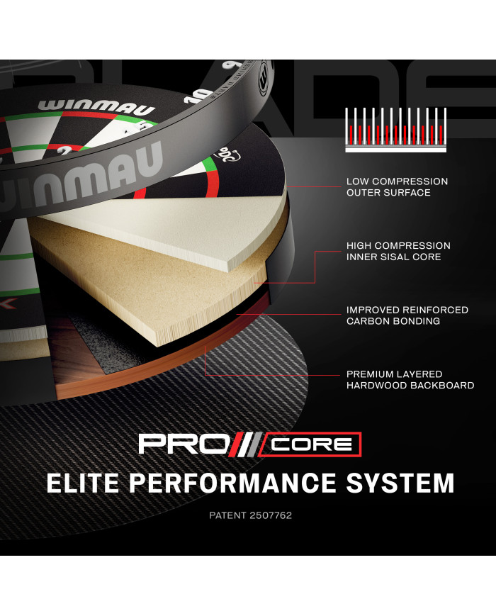 Winmau Blade X - Official PDC Dartboard