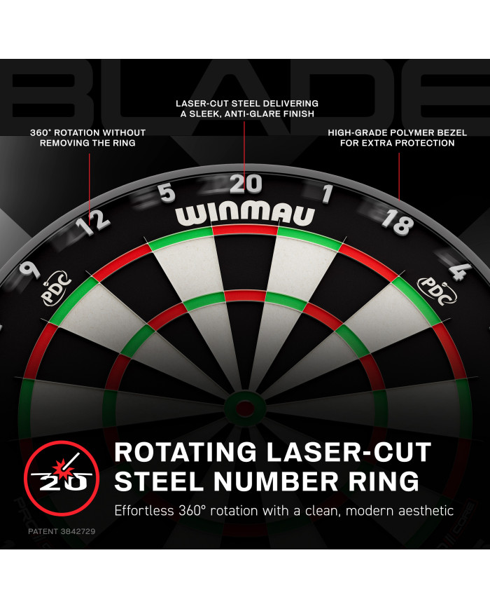 Winmau Blade X - Official PDC Dartboard