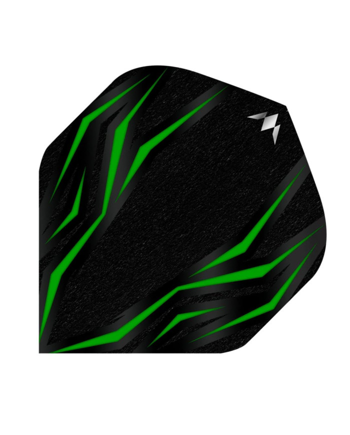 Mission Lava Dart Flights 100 Micron Std - Green