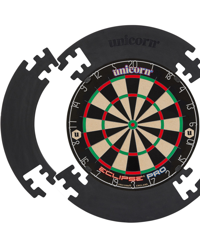 Unicorn Jigsaw Dartboard Surround - Black