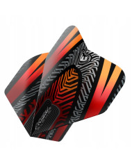 Winmau Prism Alpha Black & Orange Flights