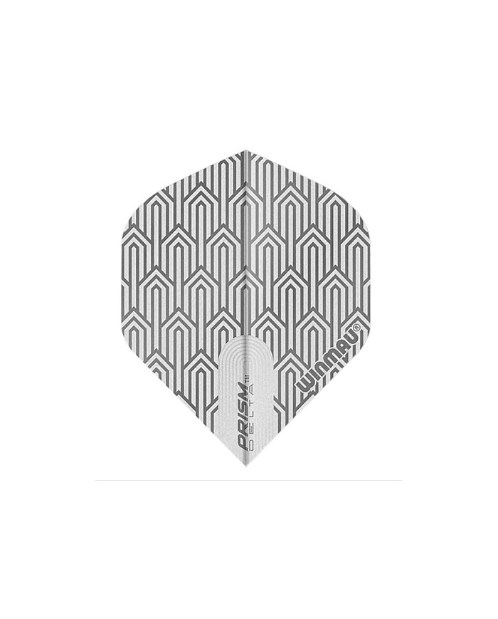 Winmau Prism Delta Flights - White/Grey