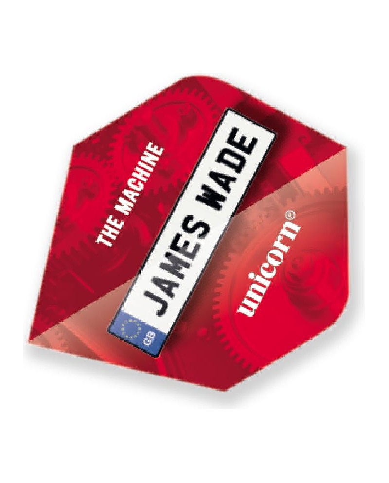 Unicorn James Wade Number Plate Flights - Plus Standard