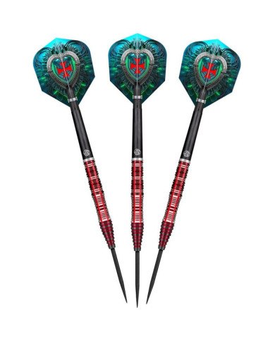 Shot Future Knights Dreadheart 90% Steel Tip Darts - 23g