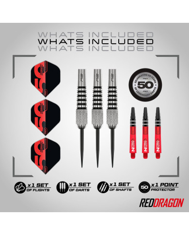 Red Dragon Flightmaster Torpedo 2 80% Limited Edition - Darts