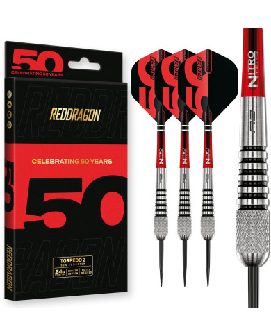 Red Dragon Flightmaster Torpedo 2 80% Limited Edition - Darts