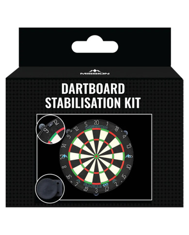 Mission Dartboard Stabiliser Kit Adjustable Levelling System