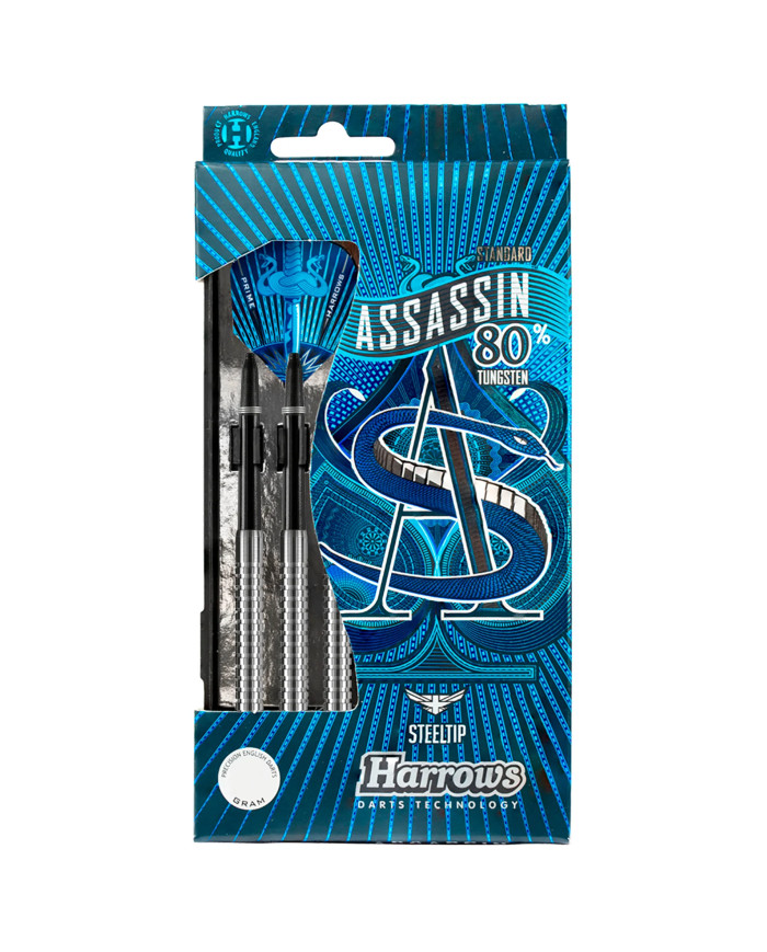 Harrows Assassin 80% 20gR Steel Tip Darts