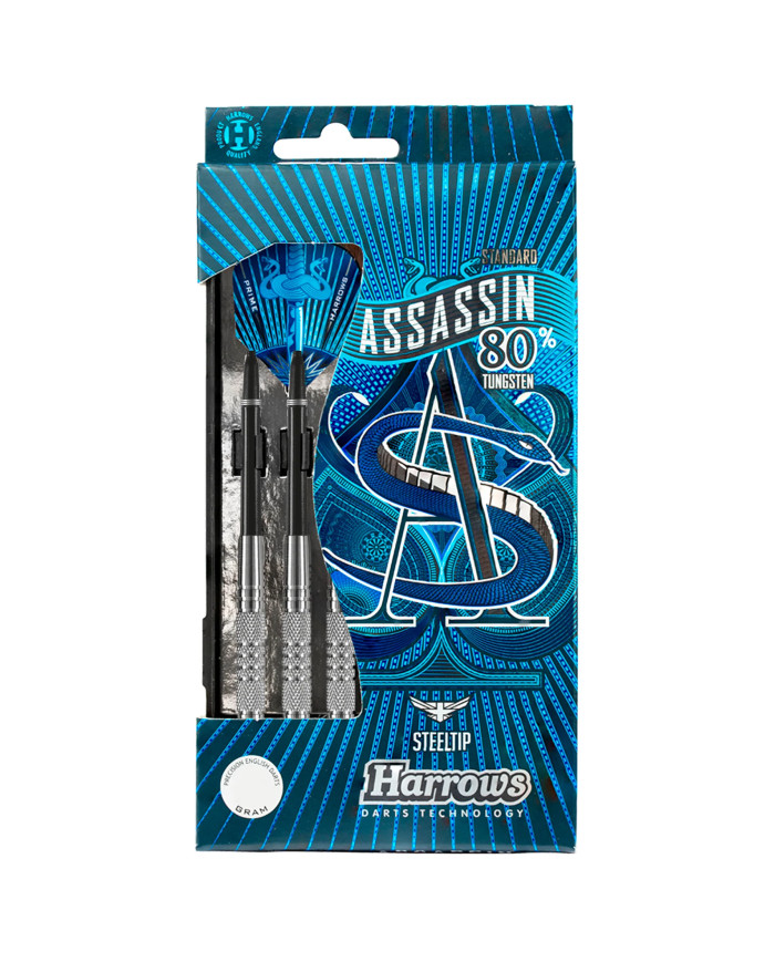 Harrows Assassin 80% 26gK Steel Tip Darts