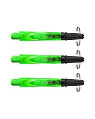 Harrows Carbon 360 Dart Stems - Midi - Green