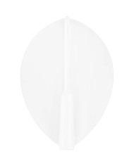 Cosmo Darts Fit Flight - Teardrop White