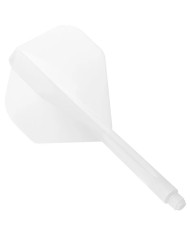 Condor Dart Flights Zero Stress Standard - White - Medium