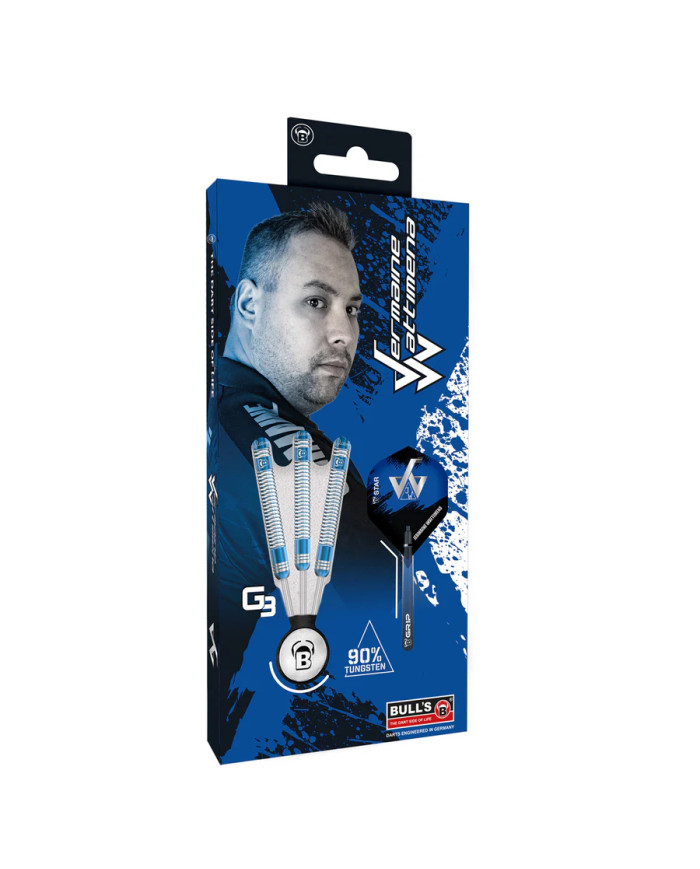 Bulls DE Jermaine Wattimena G3 90% Tungsten Steel Tip Darts