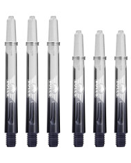 Bulls X Ray Shafts - Dart Stems - Gradient - Black