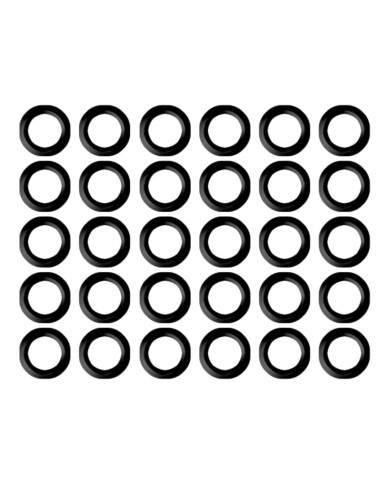 XQMax Darts Rubber O-Rings - Rubber Bands - 30 pcs