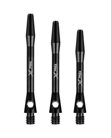 XQMax Aluminium Dart Shafts - Black