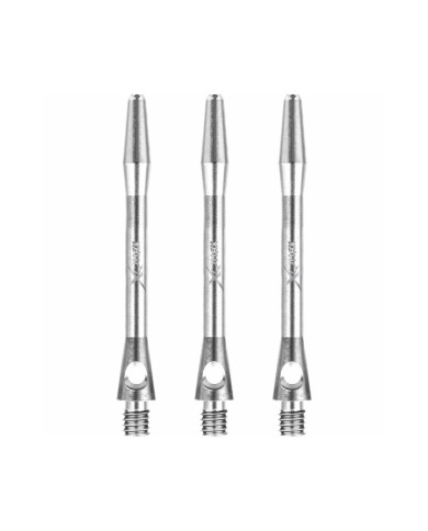 XQMax Aluminium Dart Shafts - Silver